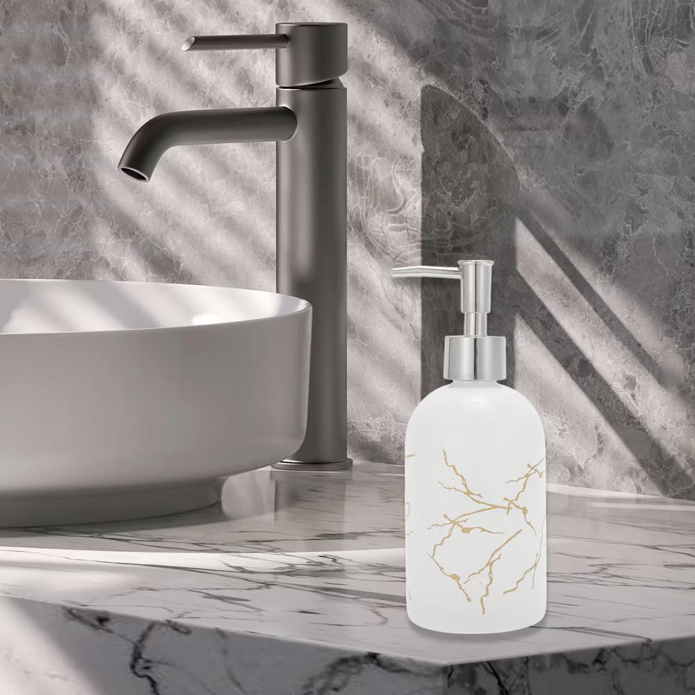 Reusable Cylinder Marble Soap Dispenser 1 Pc - Image 28