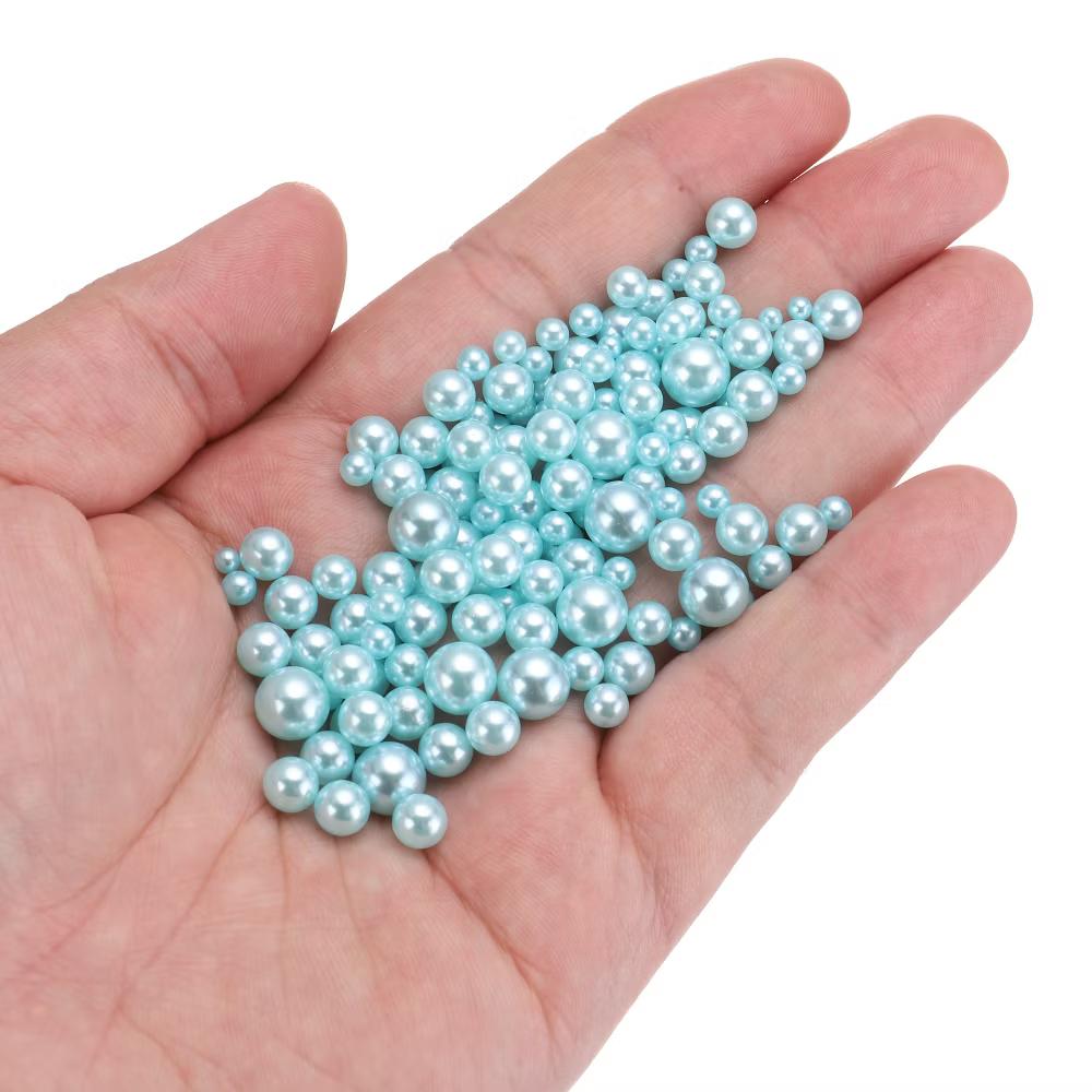 No Hole ABS Round Faux Pearl for Vase Fillers DIY Home Decoration 800 Pcs - Image 37