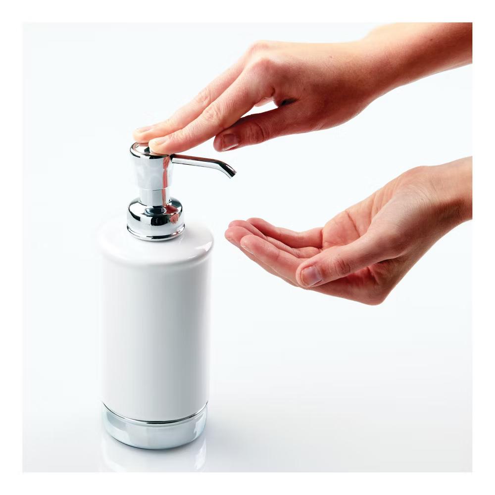 Soap Dispenser for Bathroom or Vanity - Holds Hand Soap or Lotion - Image 7