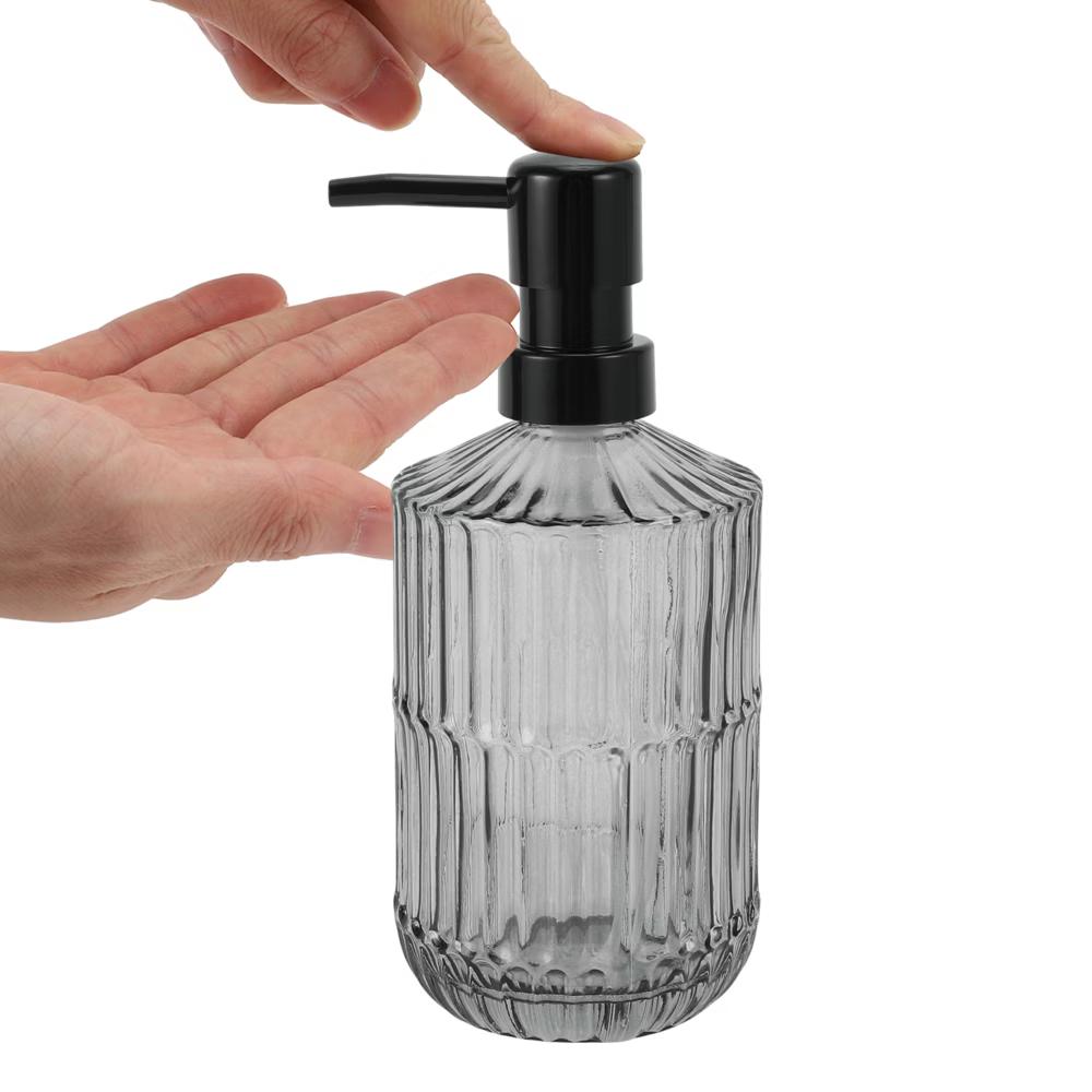Simple Vertical Lines Soap Pump Dispenser 450ml 1 Pc - Image 9