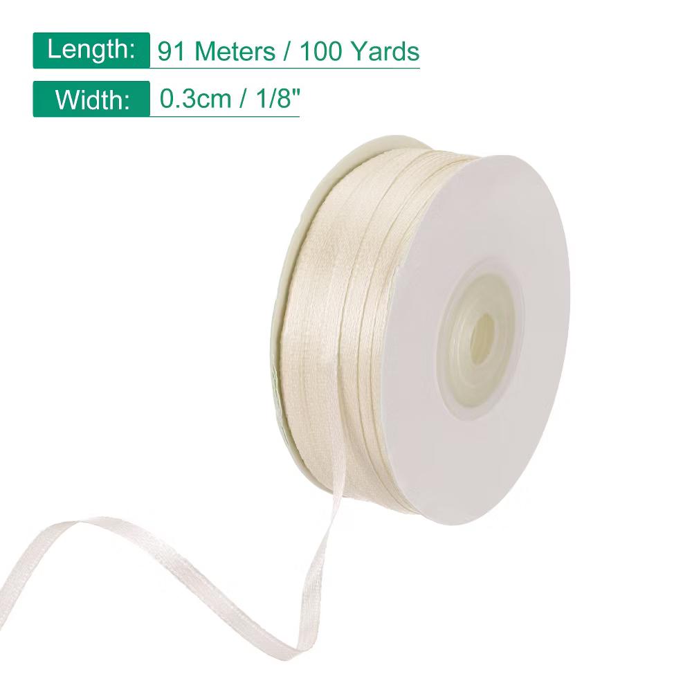 Silky Smooth Soft Shiny Fabric Ribbons - Image 5