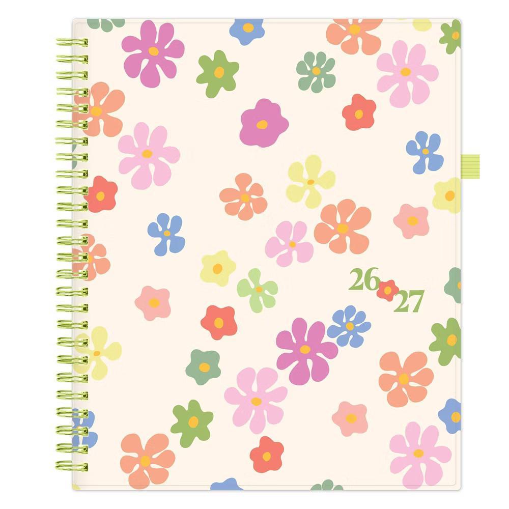 Blue Sky Your Year Elementary Weekly/Monthly Planner Wirebound 7"x9" Huxley Flowers - Image 3