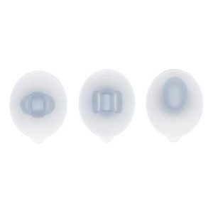 3pc Suction Bath Set: Microfiber, Machine Washable, Non-Slip Backing