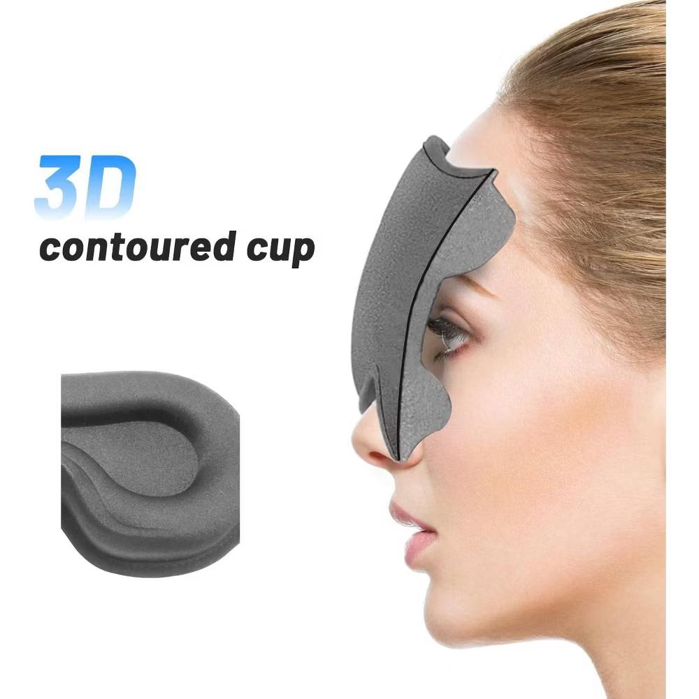 Albatross Health Sleep Eye Mask for Men and Women, Ideal for Lash Extensions, Travel Blackout Night Blindfold with Adjustable Strap - Image 20