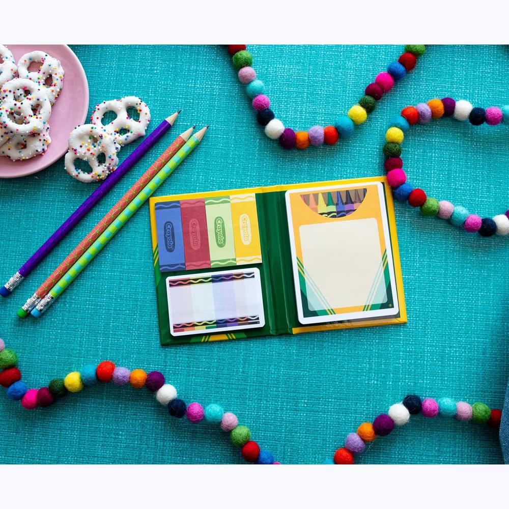 Crayons Sticky Note and Tab Box Set - Image 4