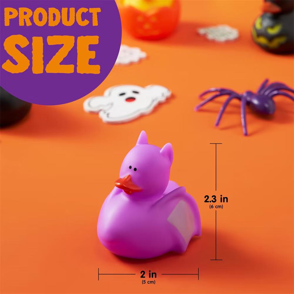 Halloween Party Supplies, Rubber Ducks Party Toys for Halloween Goodie Bag Fillers Decorations School Classroom Game Prizes Baby Bath Toy - Image 11