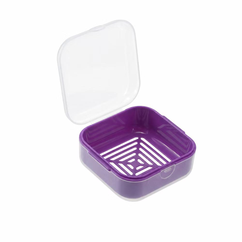 Square Double-layer Drain Soap Dish 1 Pc - Image 27