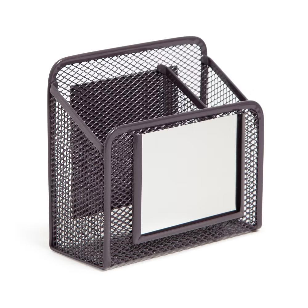 Locker Mesh Cup with Mirror Dusty Black