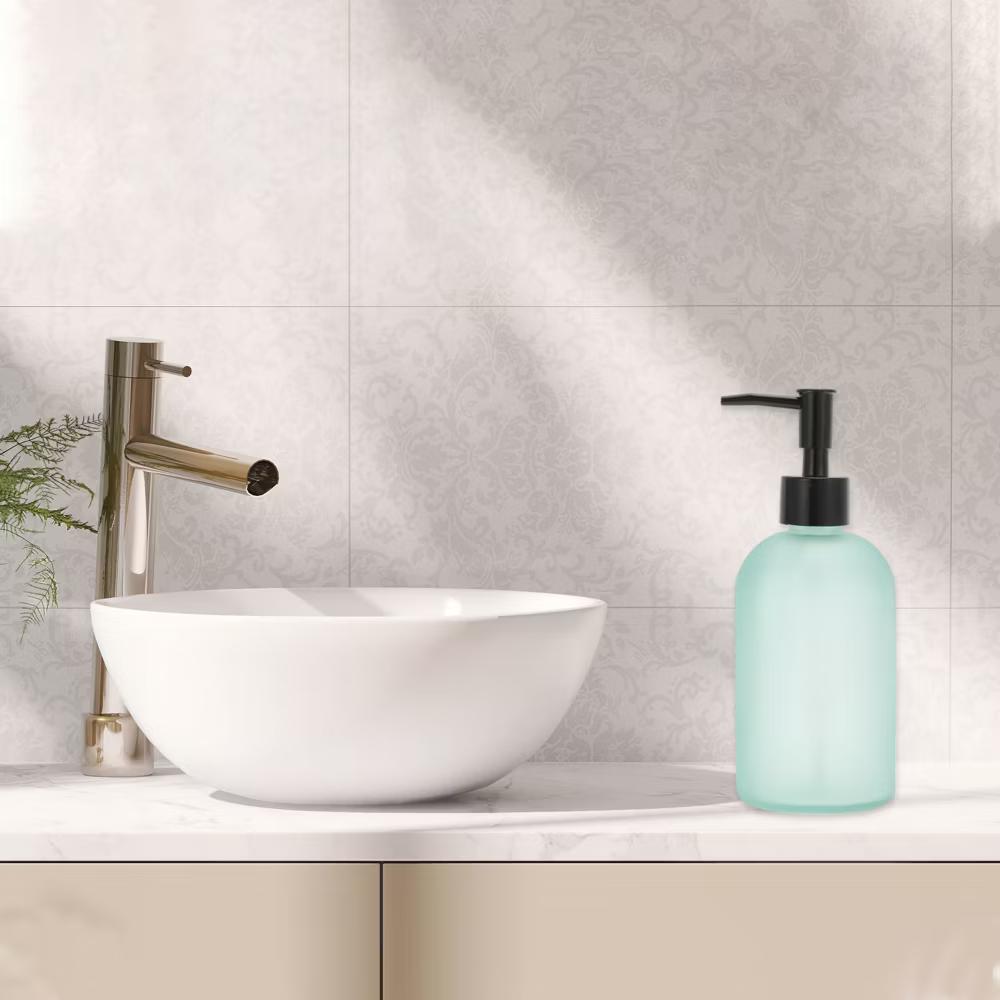 Reusable Cylinder Frosted Soap Dispenser 1 Pc - Image 14