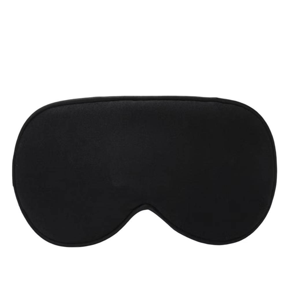 Silk Sleep Mask Soft Eye Mask Adjustable Strap Light Blocking Sleeping Eye Cover for Travel Nap Night Sleep - Image 4