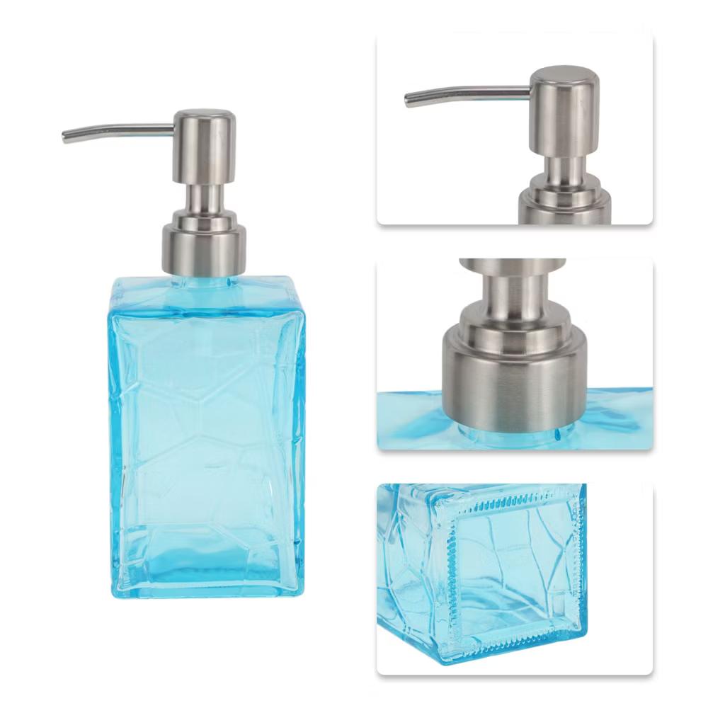 Texture Pattern Pump Soap Dispenser 1 Pc - Image 4