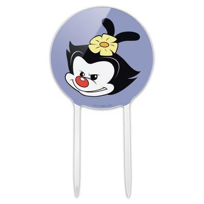 Dot Head Acrylic Cake Topper Party Decoration for Wedding Anniversary Birthday Graduation - Image 3