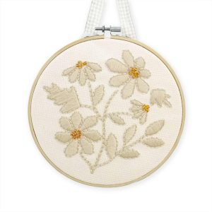 Embroidery Kit Cream