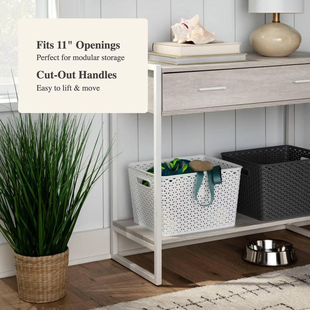 Y-Weave Large Decorative Storage Basket - Image 21
