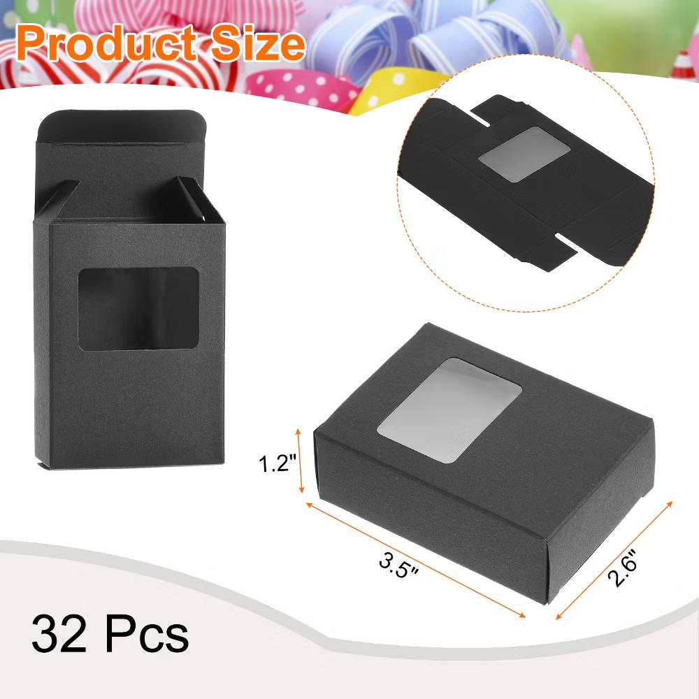 Durable Soap Packaging Boxes Window Design Versatile Applications Gift Box 32 Pcs - Image 30