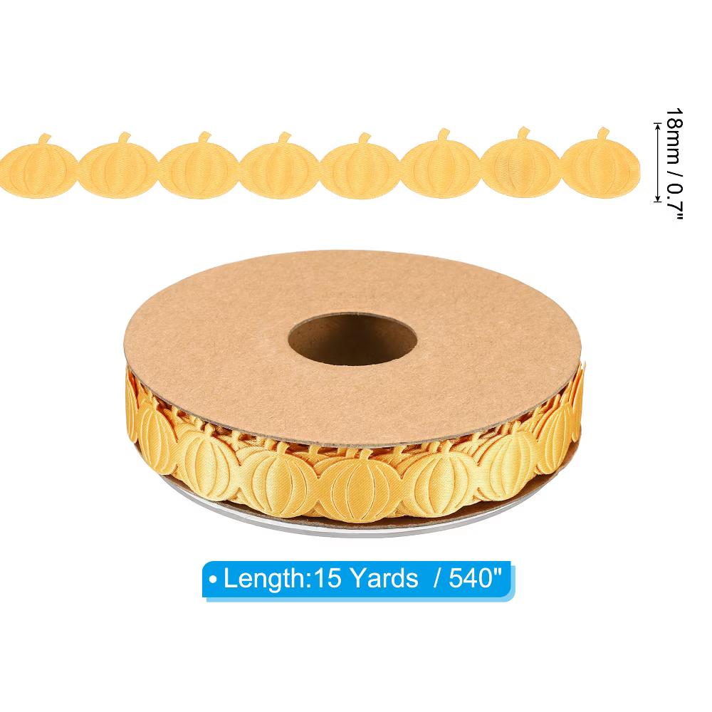 Christmas Wreath Making Gift Wrapping Artificial Pumpkin Ribbon - Image 3