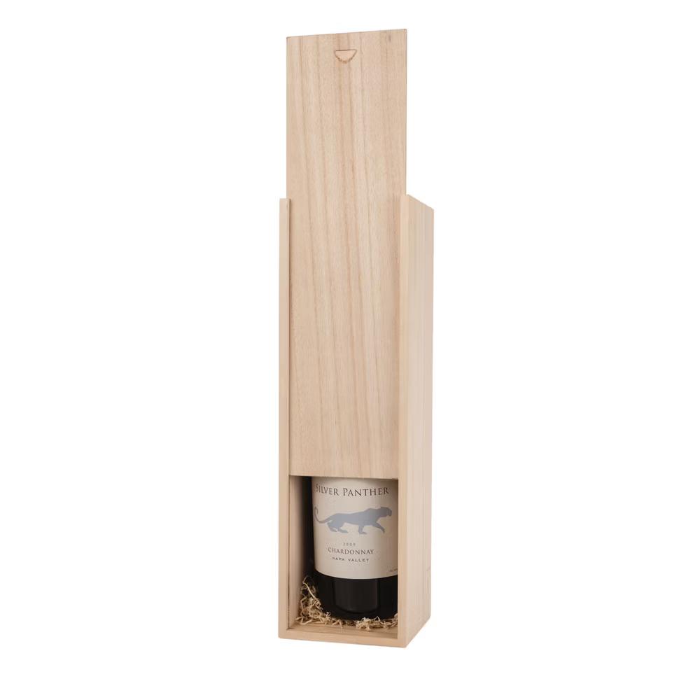 Twine Paulownia Bottle Wood Decorative Wine Box - Image 16