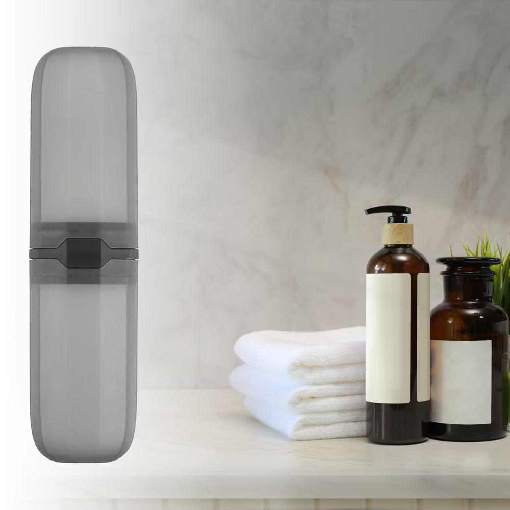 Toothbrush Travel Case Traveling Plastic Portable Toothbrush Holders Cases 7.87"x2.17" 1 Pcs - Image 6