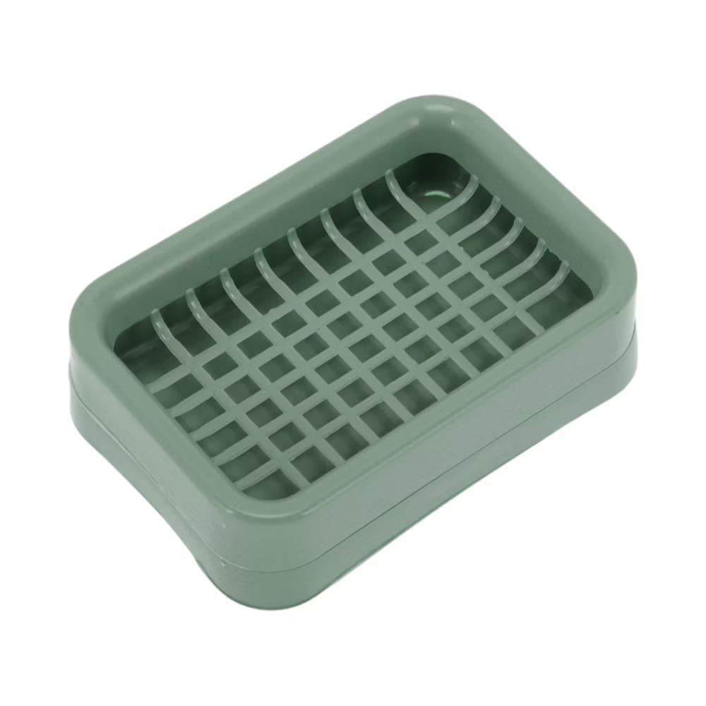 Double Layer Grid Soap Dish 1 Pc