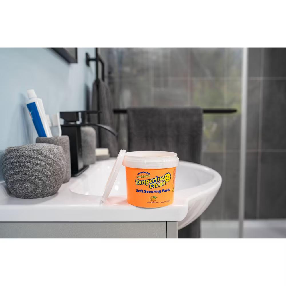 Tangerine Clean Soft Scouring Cleaning Paste - Fresh Orange Scent - Image 3