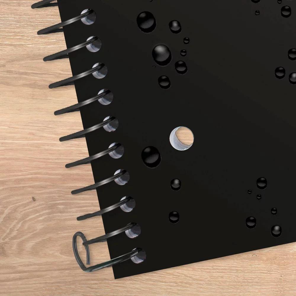 Five Star 170 Sheets 3 Subject Wide Ruled Customizable Notebook Feature Rich Black: Spiral, 8x10.5", Perforated, SFI Certified - Image 9