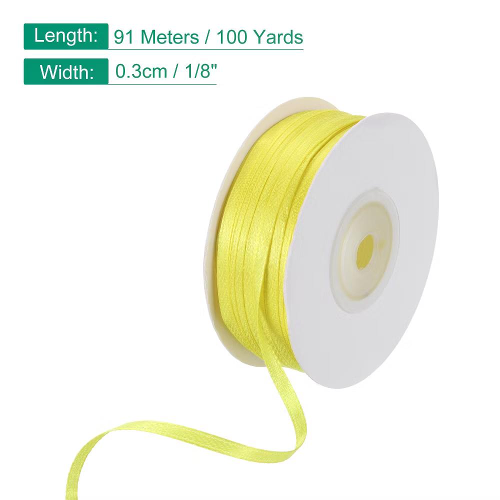 Silky Smooth Soft Shiny Fabric Ribbons - Image 29