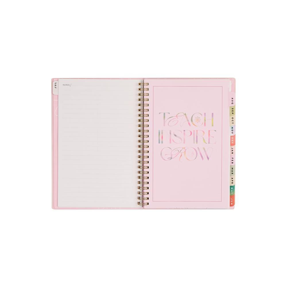 Happy Brands 2026-2027 6"x8.375" Organized Liminal Garden Small 12 Months Twin Loop Dated Teacher Planner - Image 6