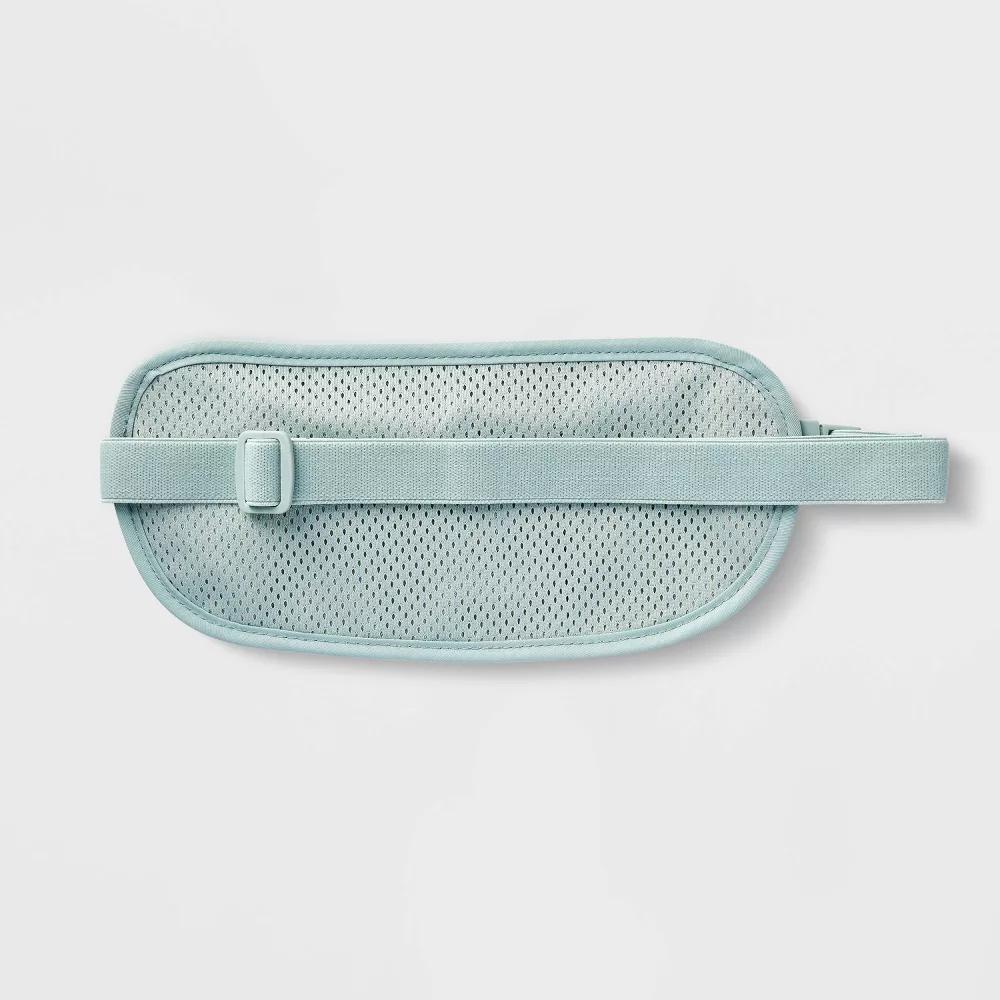 RFID Blocking Waist Pouch Puritan Gray - Water-Resistant Belt Bag - Image 2