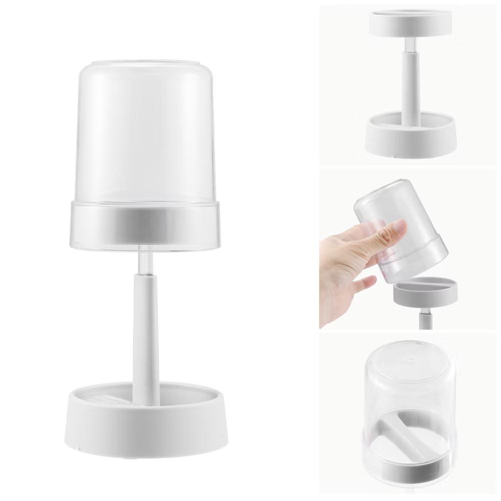 Adjustable Toothbrush Holder with Cover for Bathroom Electric Toothbrush Holder 10.63" 1 Pc - Image 21