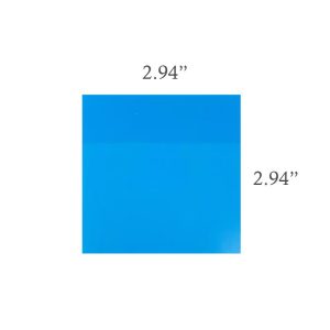 Transparent Sticky Notes, Waterproof Self-Adhesive Memos for Home, School, Office (Set of 5), Multicolor