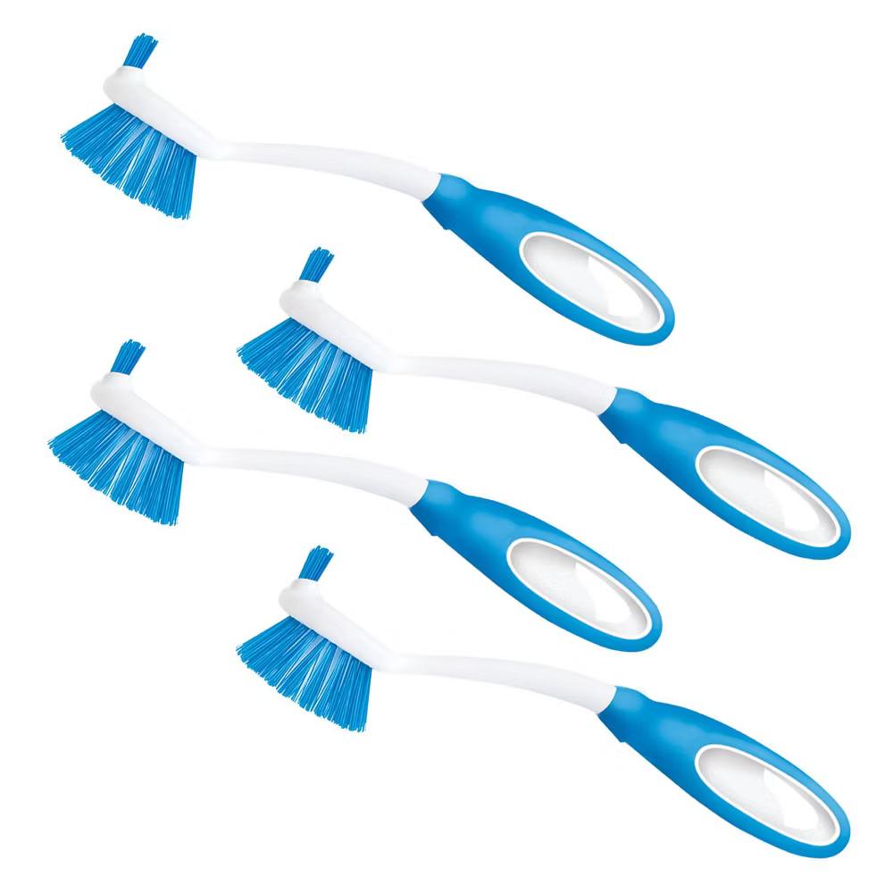 PRO Dish Brushes & Scrubber- Stiff Bristles, Food Scrapers, Comfort Handles - Image 23
