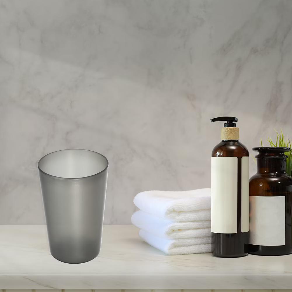 Bathroom Toothbrush Tumblers PP Cup for Bathroom 4.92''x3.03'' 2pcs - Image 5