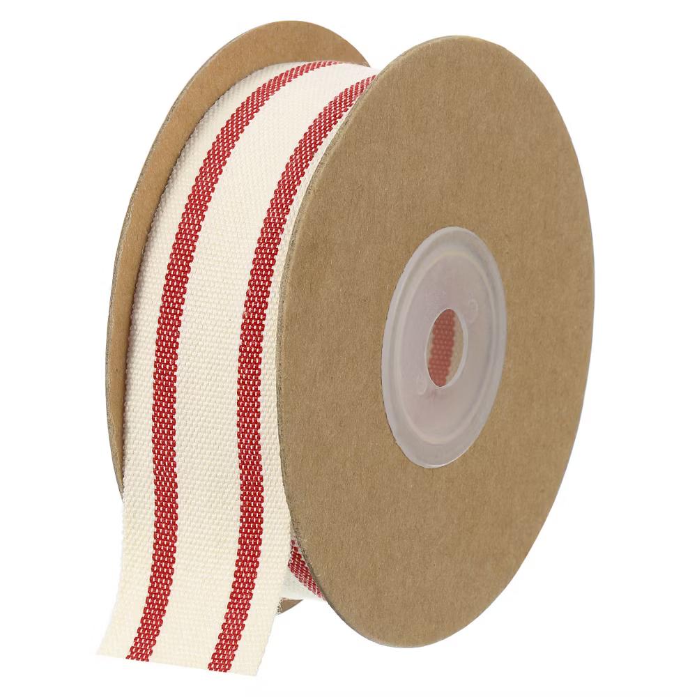 Cotton Fabric Striped Grosgrain Craft Embellishments Ribbon 10 Yard - Image 8