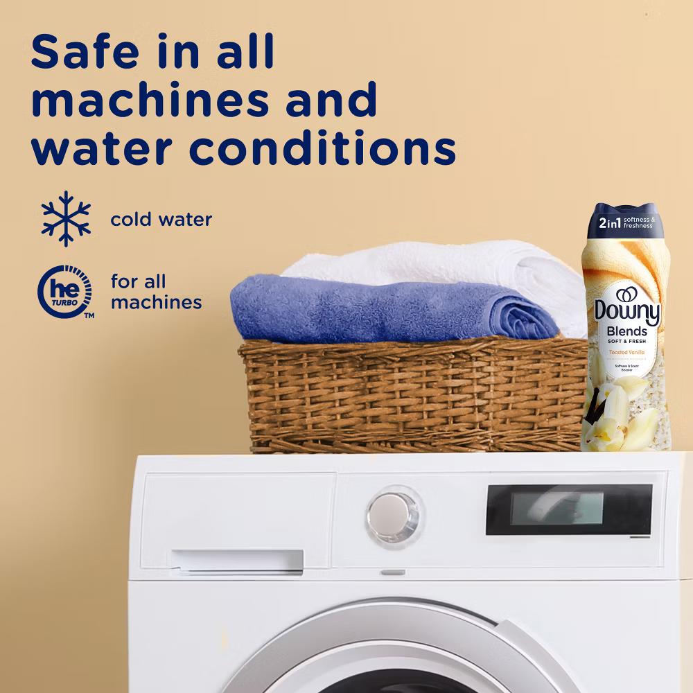 Blends Soft & Fresh In-Wash Scent Booster - Toasted Vanilla Scented Laundry Bead - Image 5
