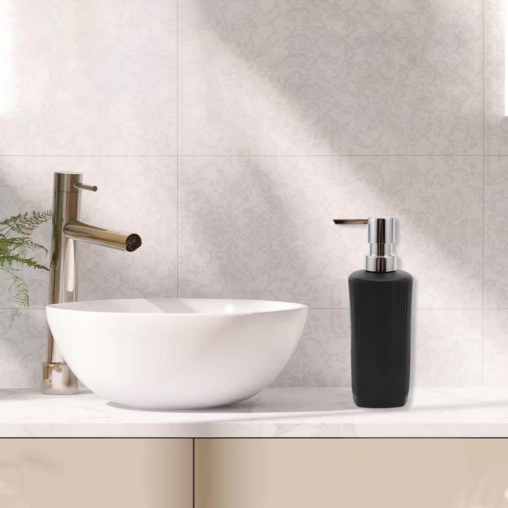Classic Vertical Lines Soap Pump Dispenser for Bathroom 350ml 1 Pc - Image 56