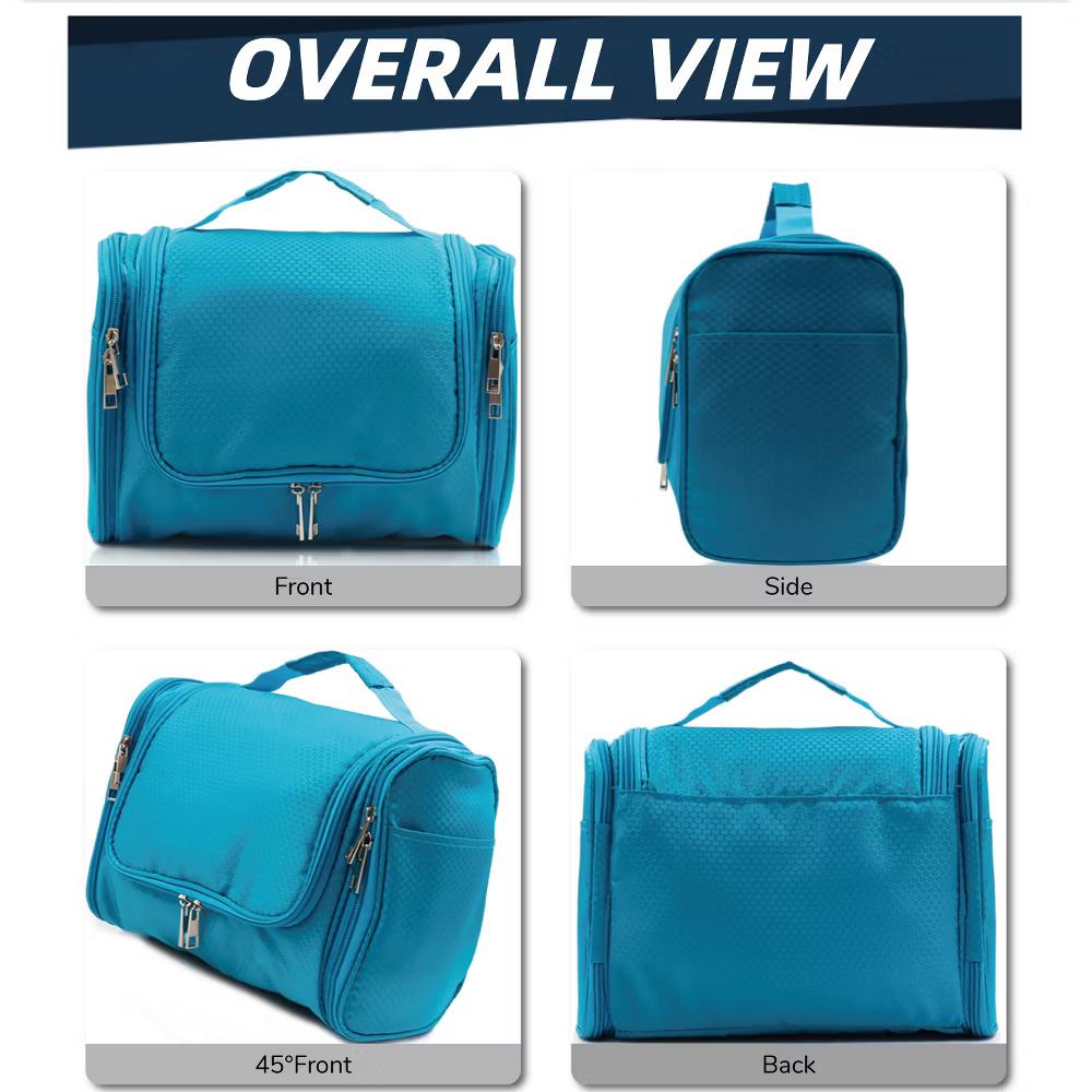 Large Capacity Toiletry Bag for Women and Men, Hanging Toiletry Organizer Cosmetics Makeup Bag - Image 33