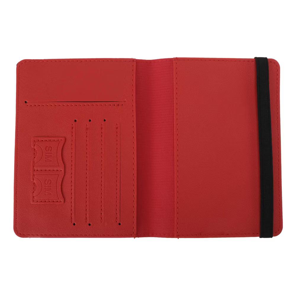 Simple Elastic Strap Passport Holder 1 Pc - Image 43
