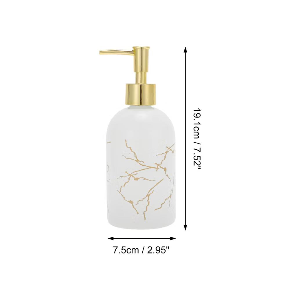 Reusable Cylinder Marble Soap Dispenser 1 Pc - Image 13