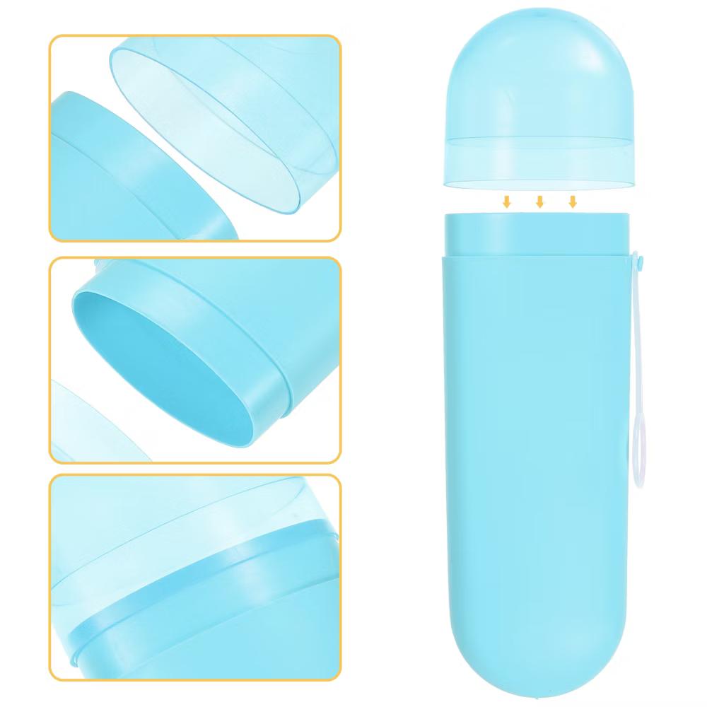 Plastic Dustproof Traveling Portable Toothbrush Case with Hook 1 Pc - Image 3