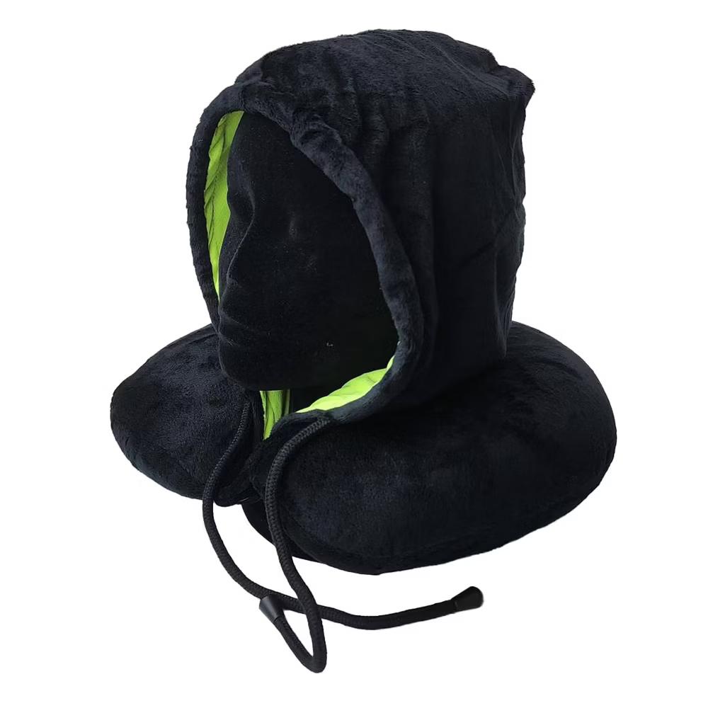 WOLF Hooded Travel Neck Pillow - Image 11